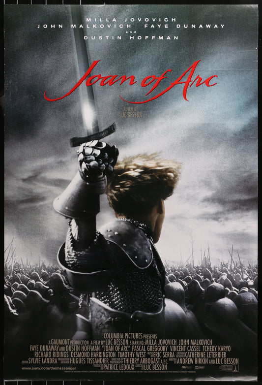 The Messenger: The Story of Joan of Arc US One Sheet (1999) - ORIGINAL RELEASE - posterpalace.com