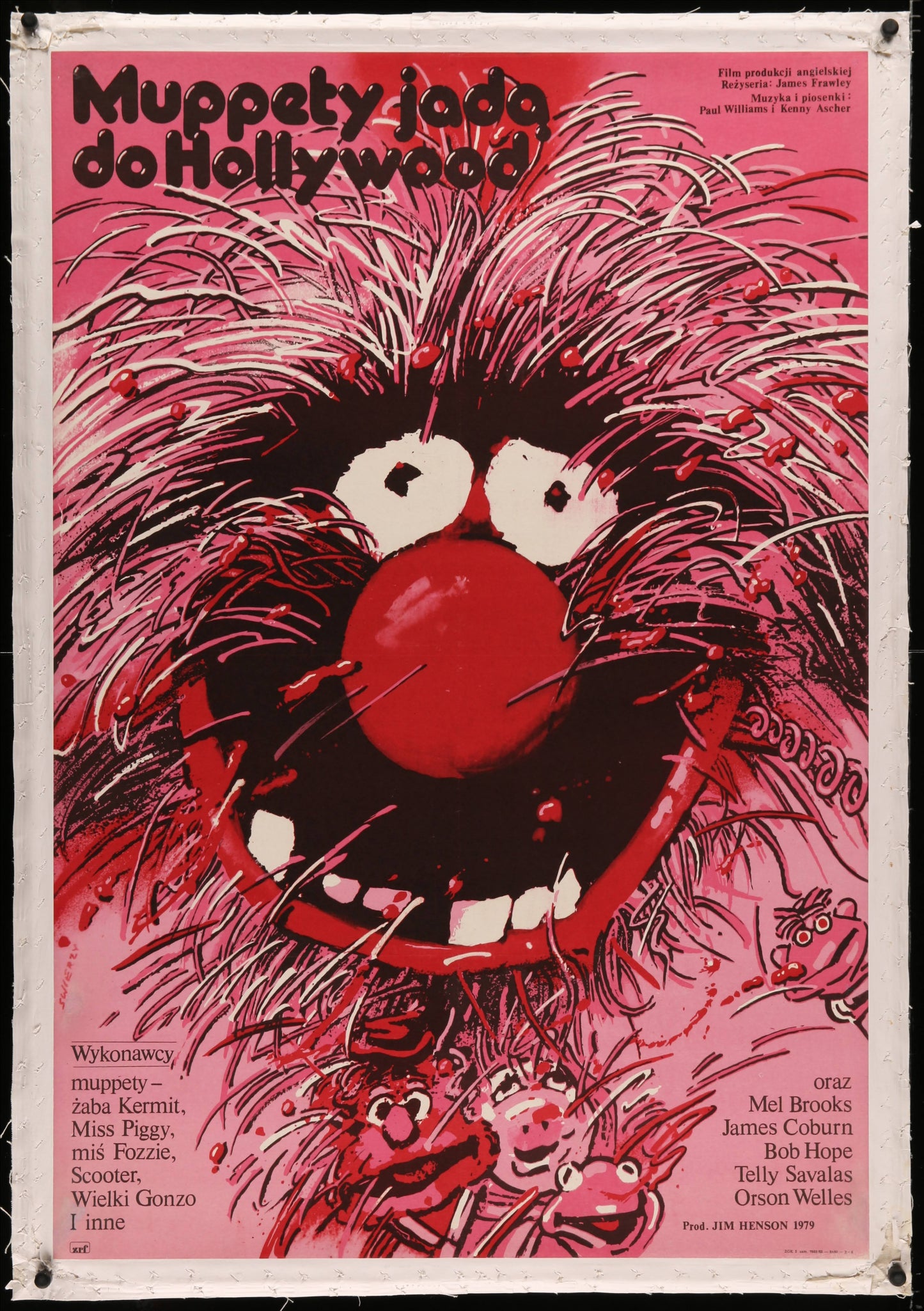 The Muppet Movie Polish One Sheet (1982) - ORIGINAL POLISH RELEASE - posterpalace.com