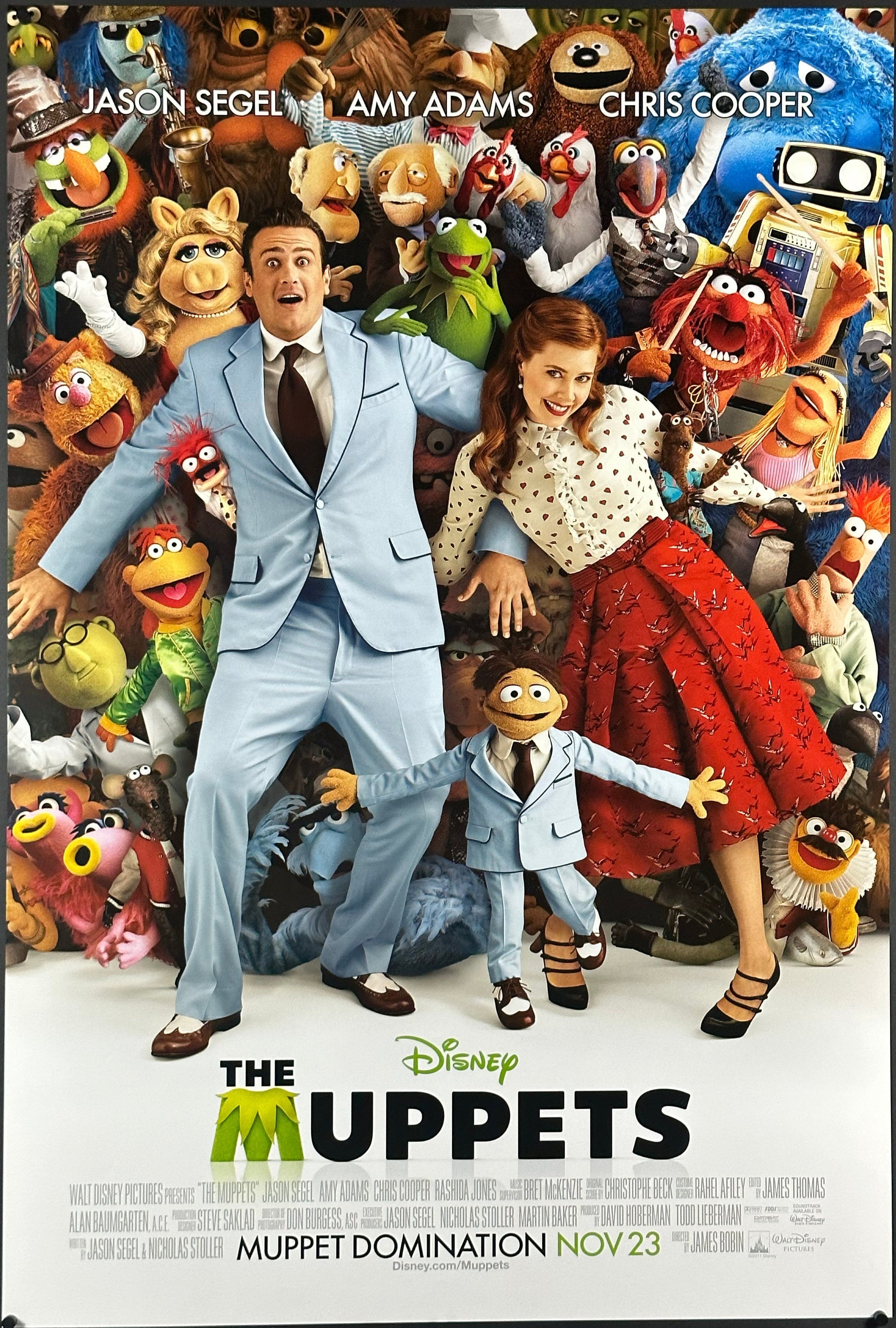 The Muppets US One Sheet Cast Style (2011) - ORIGINAL RELEASE - posterpalace.com