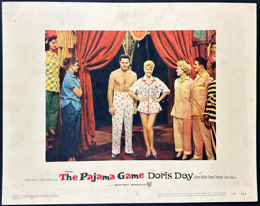 The Pajama Game US Complete Lobby Card Set (1957) - ORIGINAL RELEASE - posterpalace.com