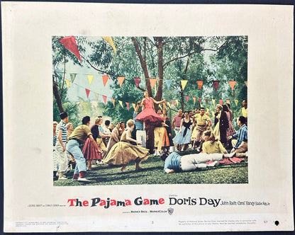 The Pajama Game US Complete Lobby Card Set (1957) - ORIGINAL RELEASE - posterpalace.com