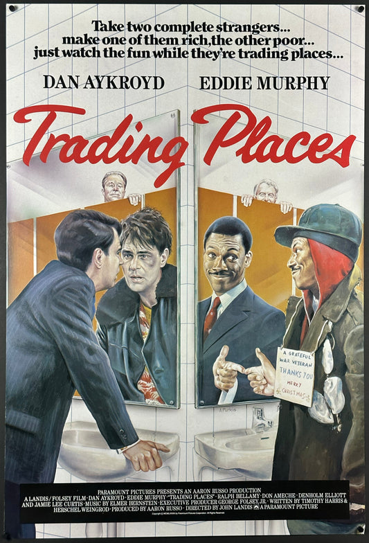Trading Places British One Sheet (1983) - ORIGINAL RELEASE - posterpalace.com