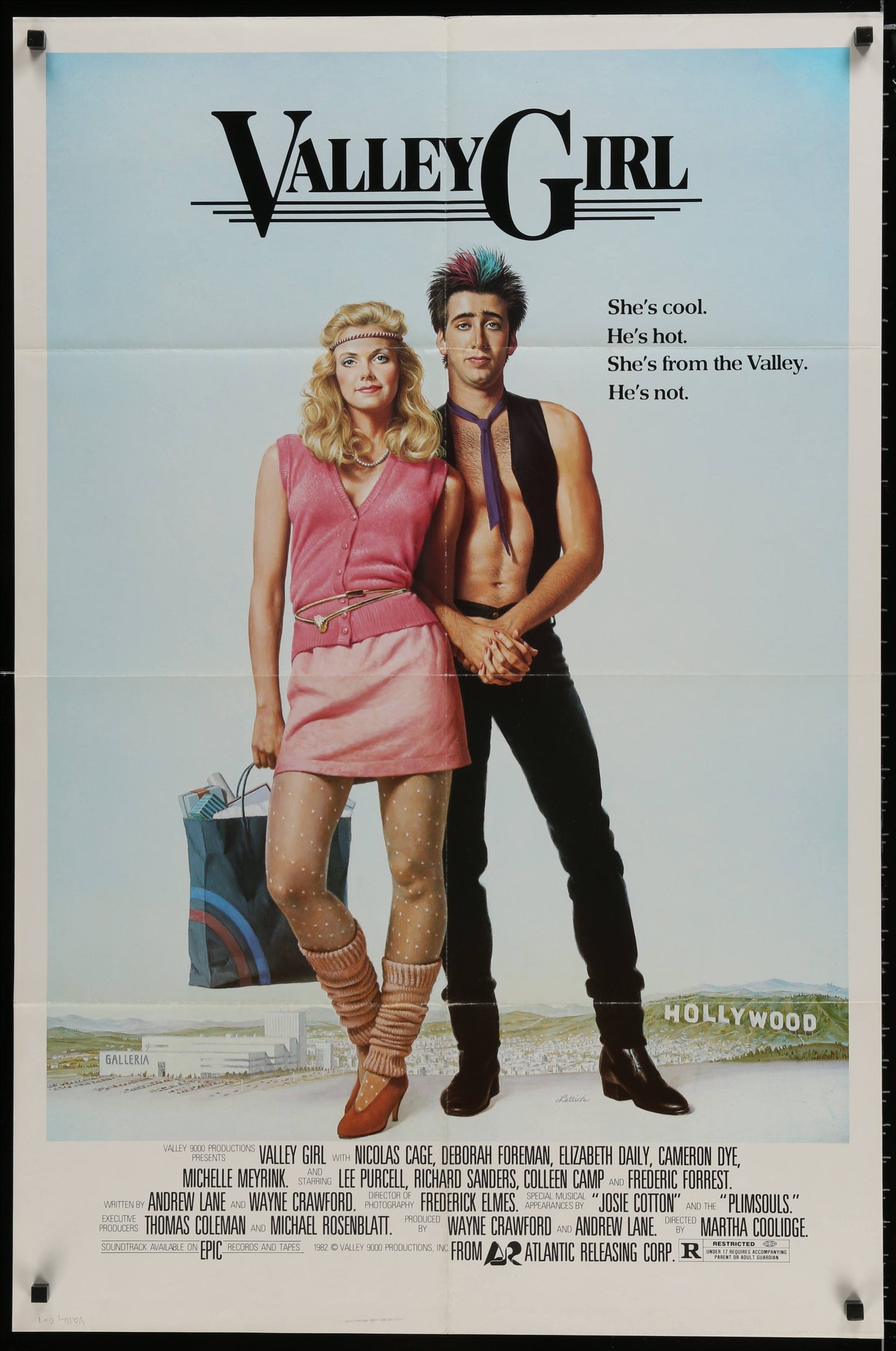 Valley Girl US One Sheet (1983) - ORIGINAL RELEASE - posterpalace.com