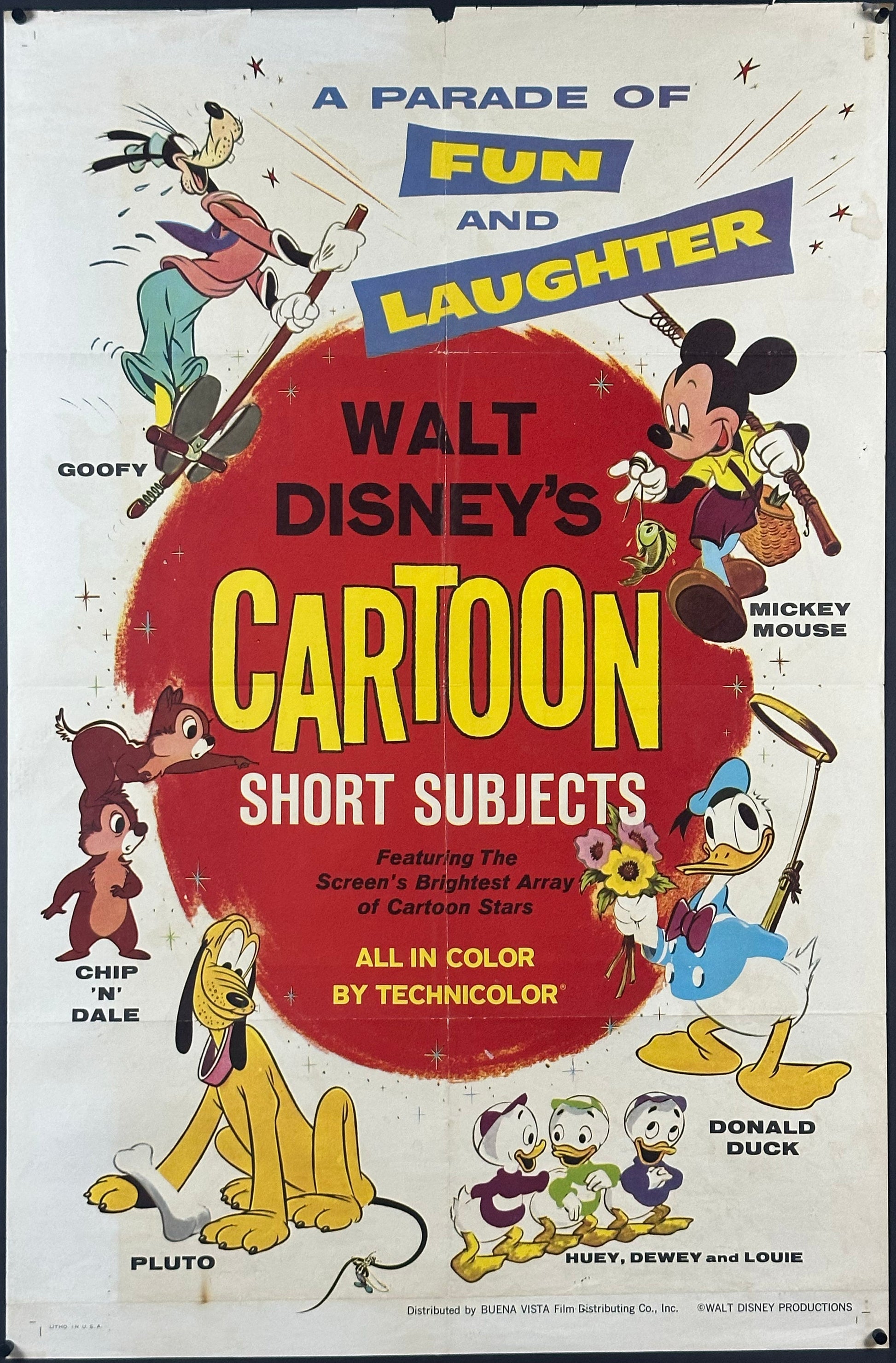 Walt Disney's Cartoon Short Subjects - posterpalace.com