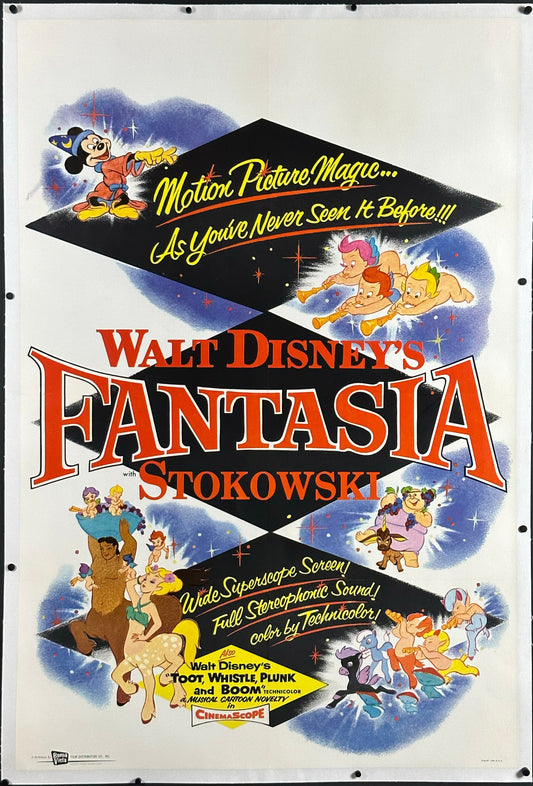 Walt Disney's Fantasia US One Sheet (R 1956) - posterpalace.com