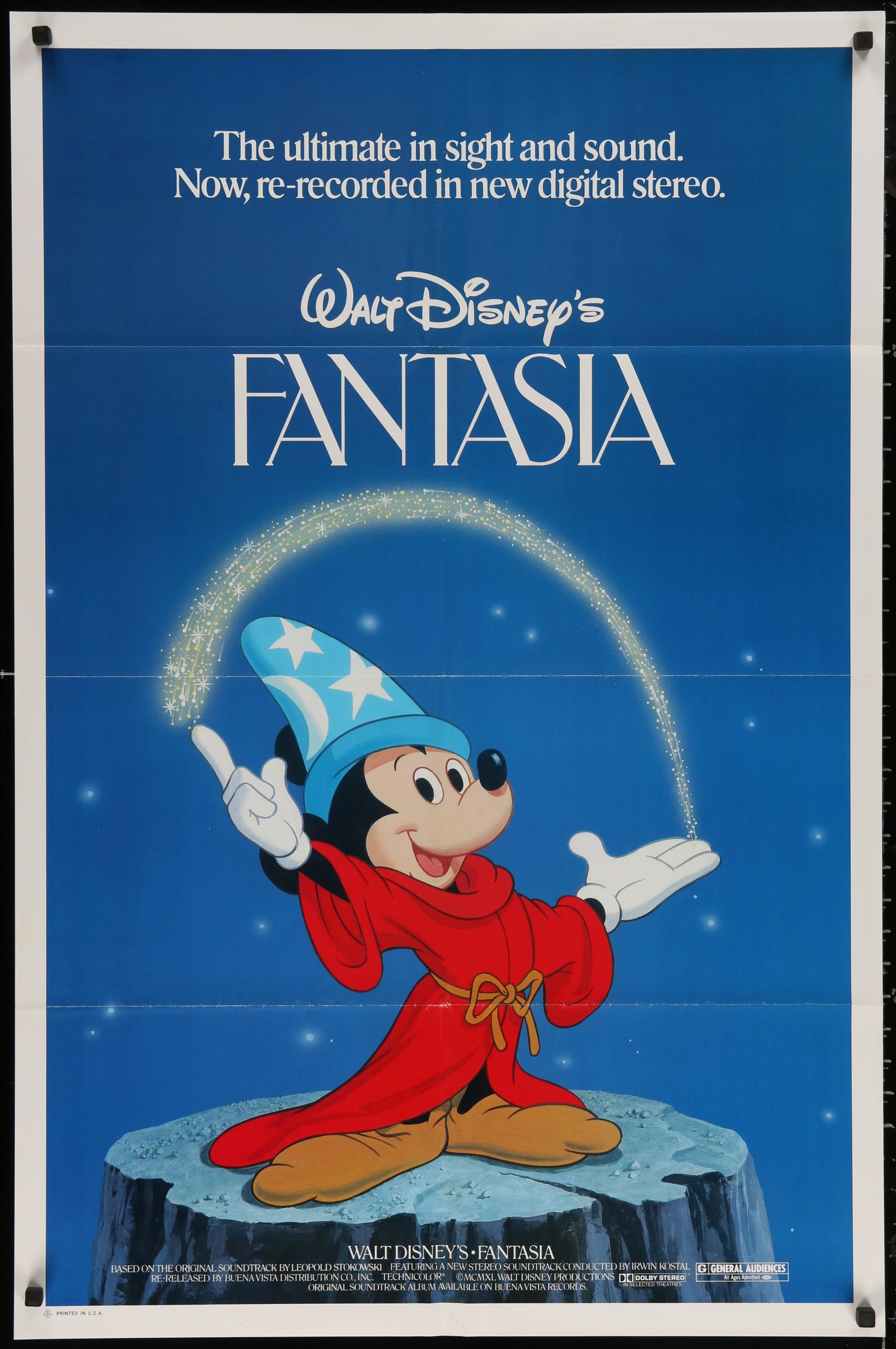 Walt Disney's Fantasia US One Sheet (R 1982) - posterpalace.com