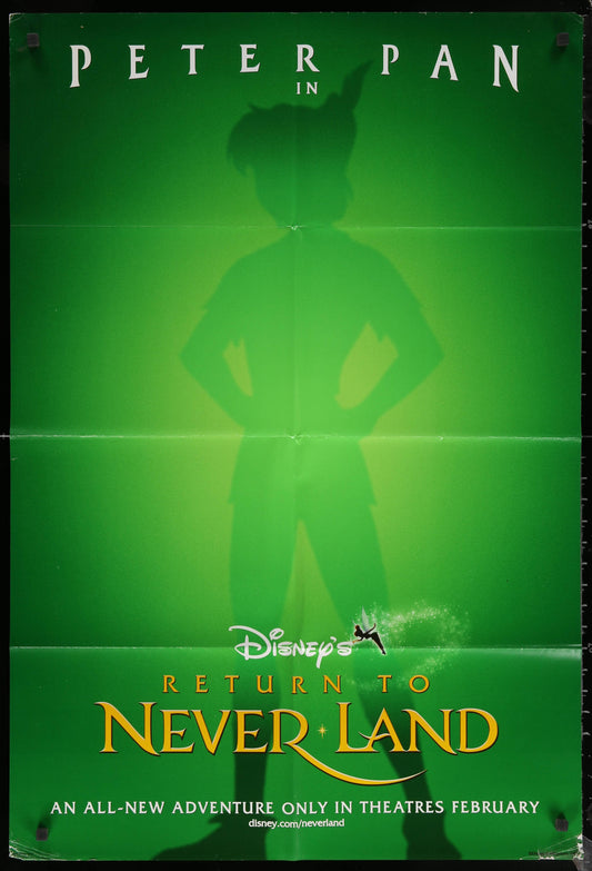 Walt Disney's Peter Pan 2: Return To Never Land US One Sheet (2002) - ORIGINAL RELEASE - posterpalace.com