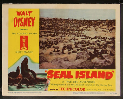 Walt Disney's Seal Island US Complete Lobby Card Set (R 1949) - posterpalace.com