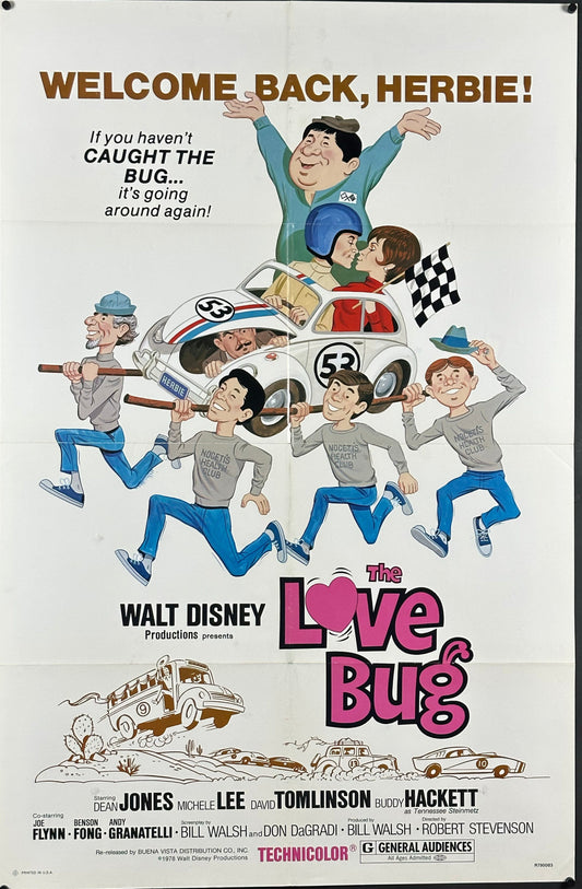 Walt Disney's The Love Bug US One Sheet (R 1979) - posterpalace.com