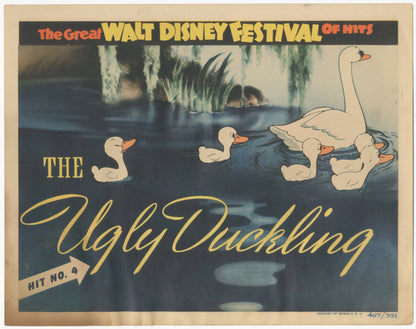 Walt Disney's The Ugly Duckling US Title Lobby Card (R 1940) - posterpalace.com