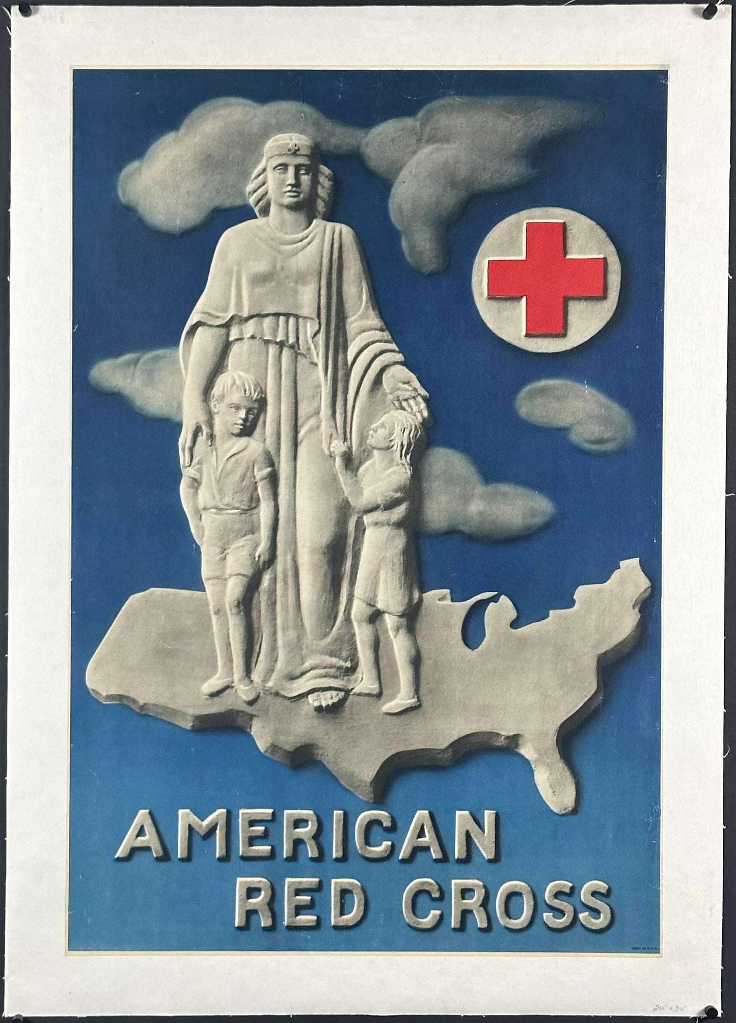 WWII American Red Cross Home Front Poster (c. 1940s) - posterpalace.com