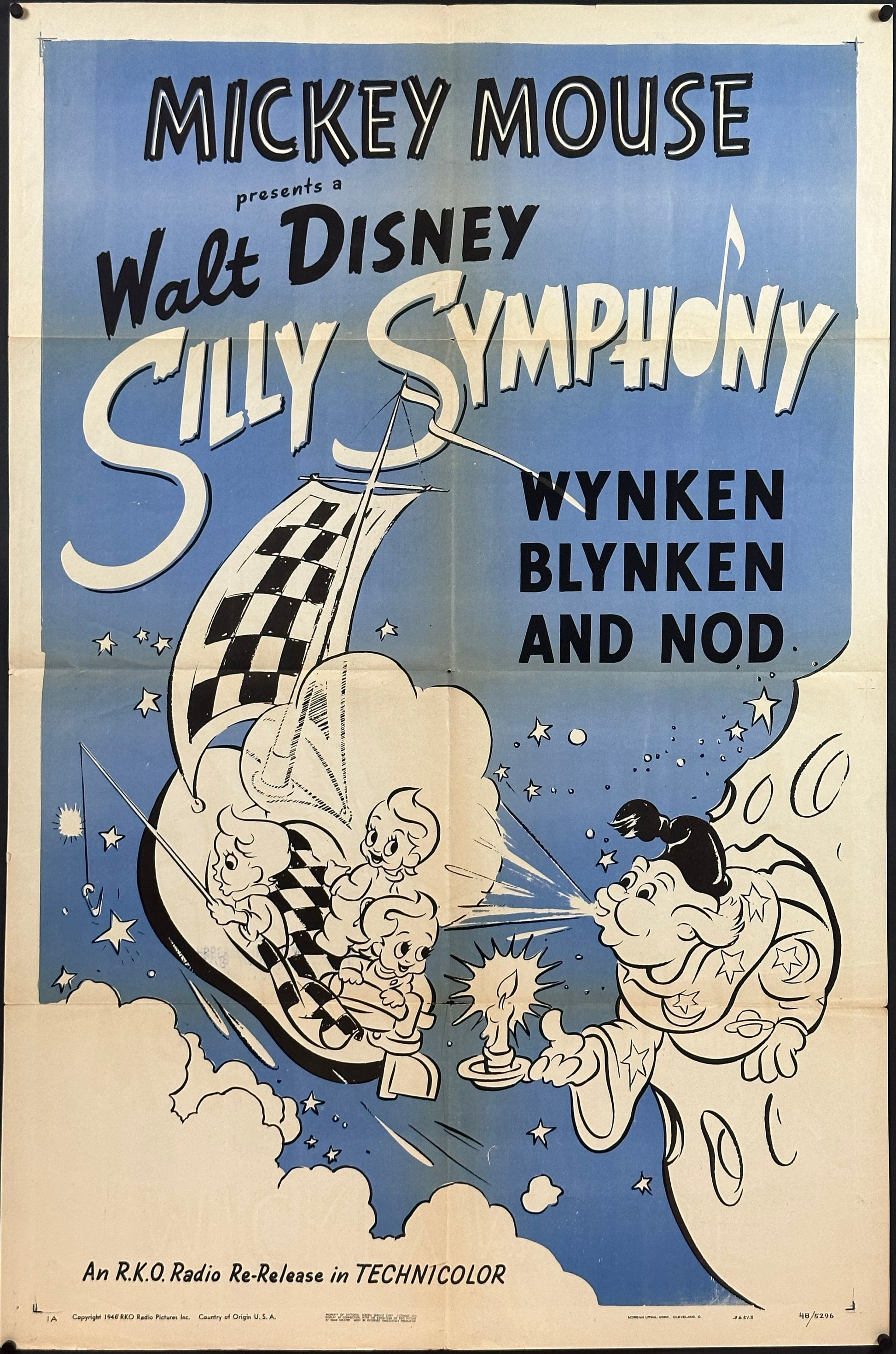 Wynken, Blynken & Nod US One Sheet (R 1948) - posterpalace.com